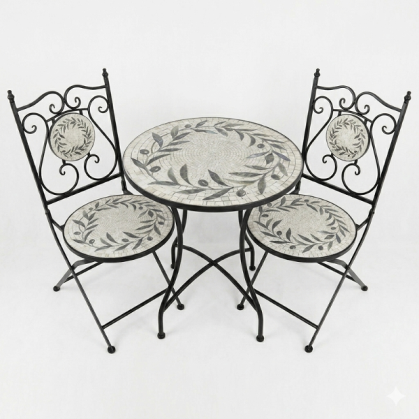 Olive Three Piece Setting 72cm
