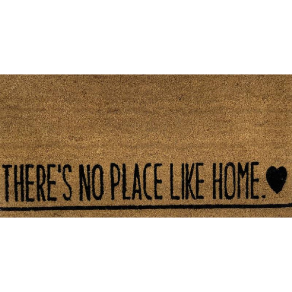 Large Theres No Place Like Home Doormat Door Mat 90cm