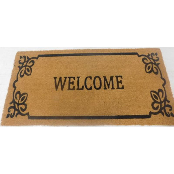 Welcome Decorative Doormat 90x45cm
