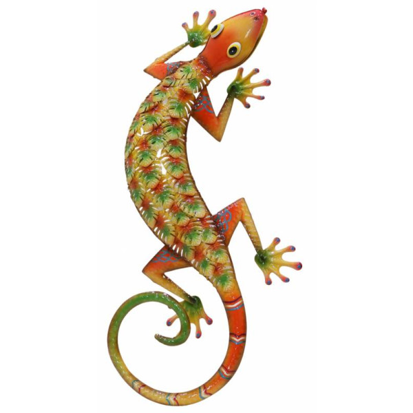 Gecko Wall Art 34x71cm