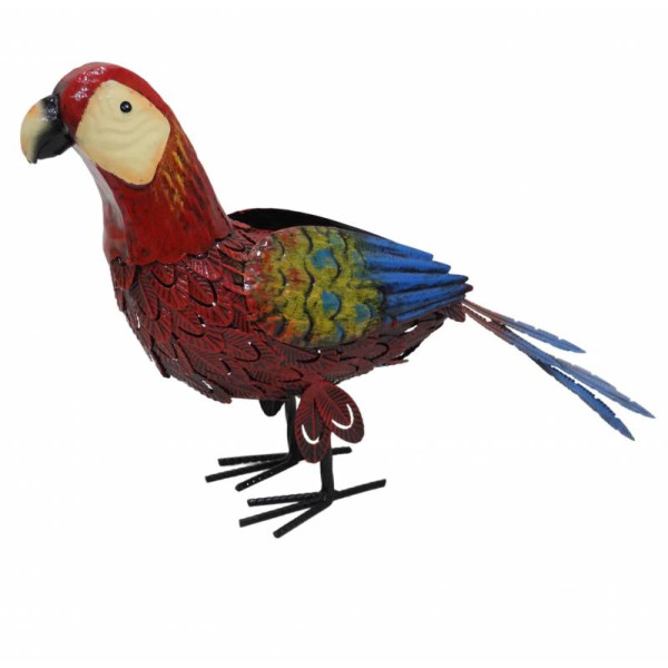 Peter Parrot Garden Ornament 54x35cm
