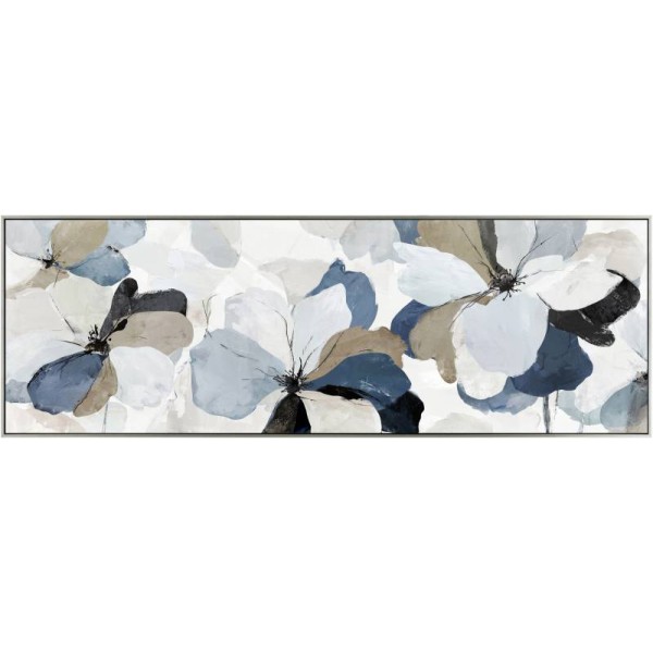 Flower Framed Canvas 150x50cm