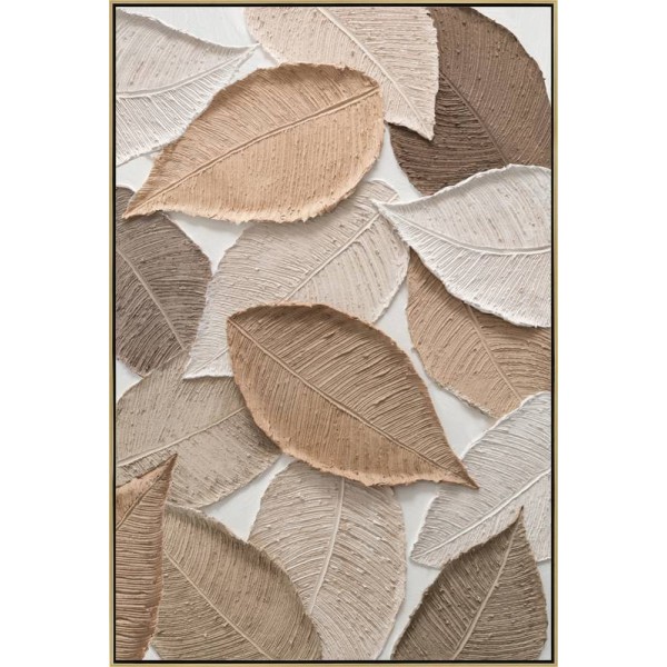 Modern Leaves Artwork 80x120cm