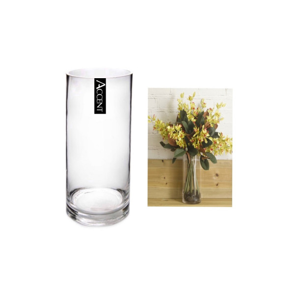 bulk 6 Glass Cylinder Vase Flower 50cm