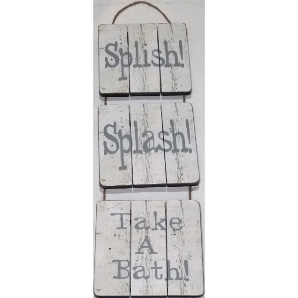 Splish Splash Wall Art 95cm