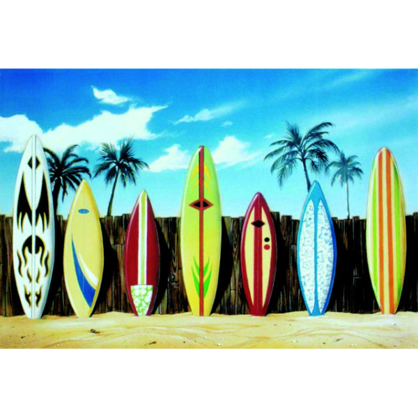 Surfboards Wall Art 30x20cm