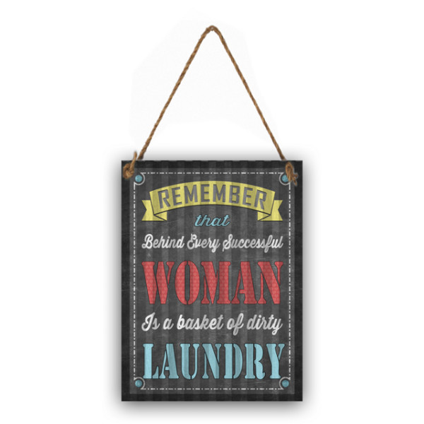 Lundry Sign Wall Art 40cm