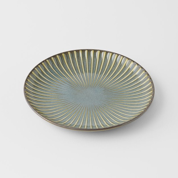 Tapas Plate 16cm Green Sendan Glaze