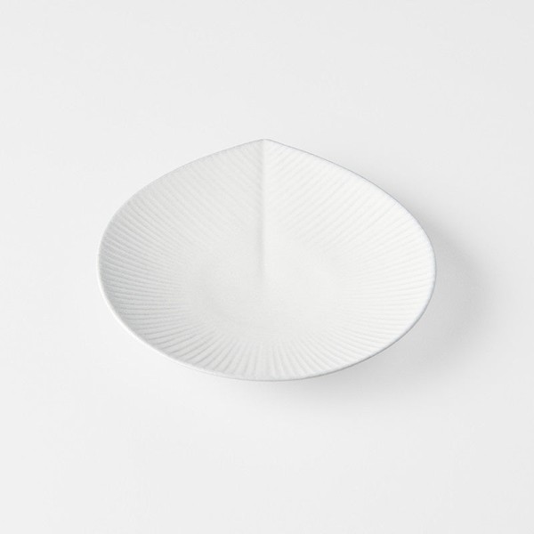 Plate 17.5cm Snow Leaf Glaze
