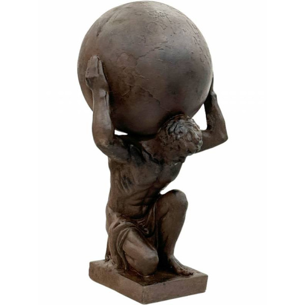 Man Of The World Statue 38x70cm
