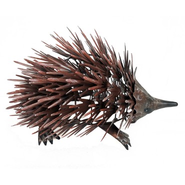 Rust Echidna Statue 16cm