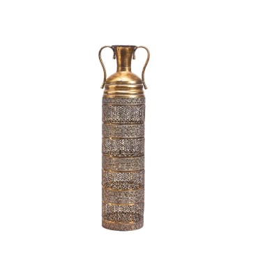 Pressed Metal Mesh Standing Urn 53cm