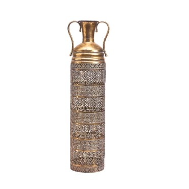 Pressed Metal Mesh Standing Urn 65cm