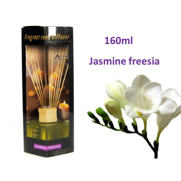 bulk 12 Fragrant Oil Diffuser Jasmine Freesia 160ml 12 Rattan Sticks