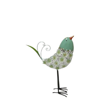 Natures Art Bird W Flowers 44cm