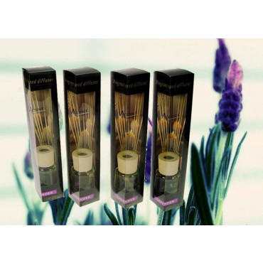 bulk 24 Scented Oil Diffuser Lavender 50ml 8 Rattan Sticks