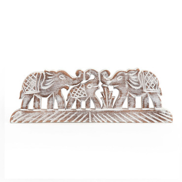 Elephant Family Tabletop Decor 31cm