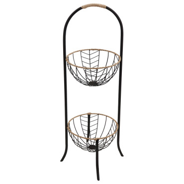 Tropea Arched 2 Tier Bowl Stand 30x67cm