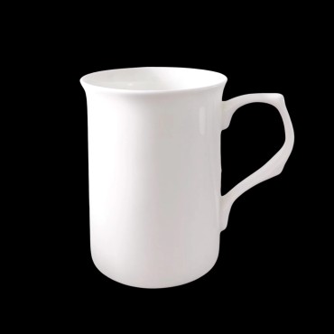 bulk 24 White Bone China Mug 310ml                 