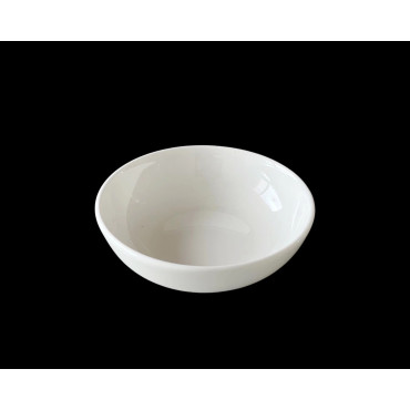 bulk 48 White Fine Bone China Sauce Dish 2.9ln 7x5cm