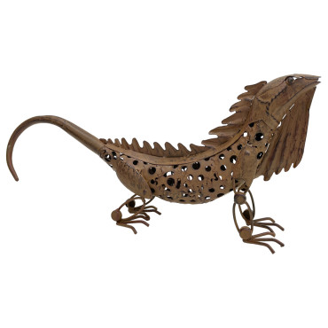 Australian Bearded Dragon Garden Statue 42cm