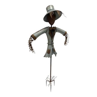Scarecrow Garden Stake Statue 130cm