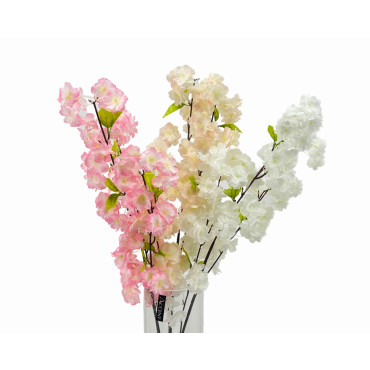 bulk 24 Artificail Cherry Blossom Spray 3 Assorted 15x93cm
