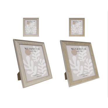 Set 2 Photo Frame Lisa '8x10in' Assort 25cm