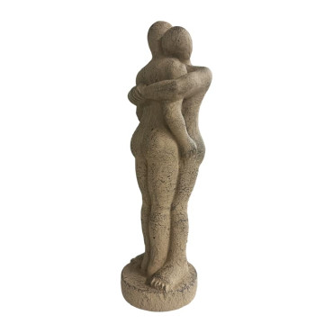 Hugging Couple Decorative Statue 36cm