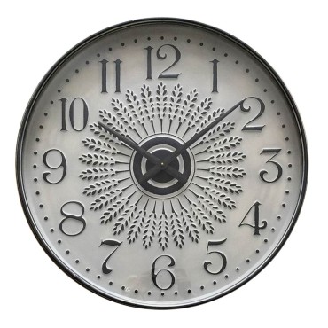 XLarge Moda Glass Front Wall Clock 70cm