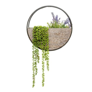 Timber Elemental Wall Planter 40cm