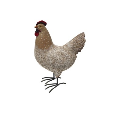 Country Charm Chook Statue 25cm