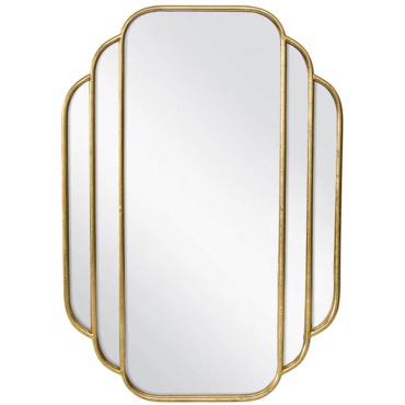 Aura Art Deco Fan Mirror 90cm