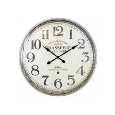Brasserie Round Wall Clock 80cm