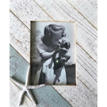 Rustic Single Photo Frame 28cm