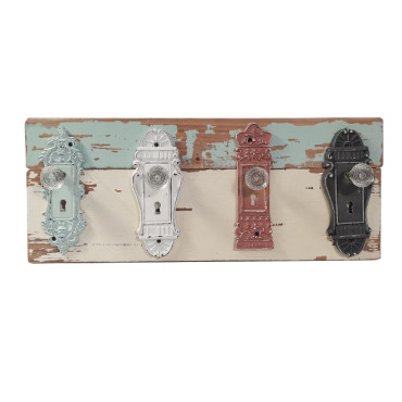 Ornate 4 Hooks Wall Hanging 54cm