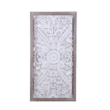 Carved Rectangle Decorative Wall Art 82cm