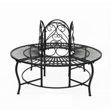 Tree Surround w Bench 131cm