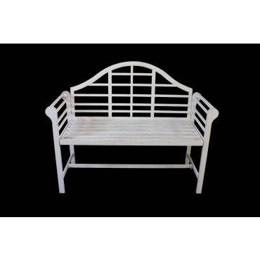 Station Metal Garden Bench 105x96cm