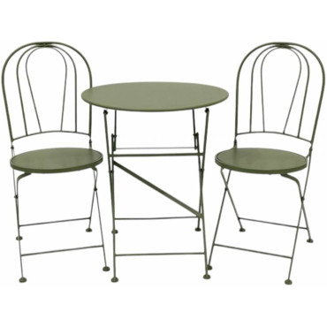 Paris 3 Piece Settings Table n Chairs 71cm