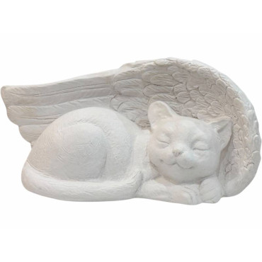 Angel Cat Statue 39cm