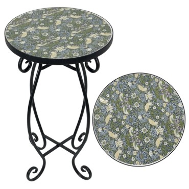 Uccello Mosaic Side Table 50cm