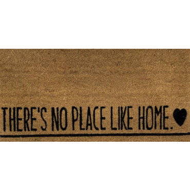 Large Theres No Place Like Home Doormat Door Mat 90cm