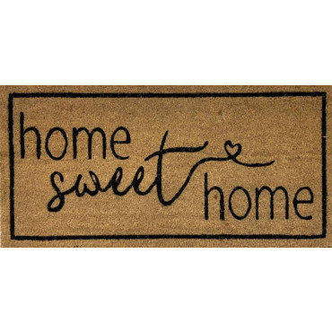 Large Home Sweet Home Doormat Door Mat 90x45cm