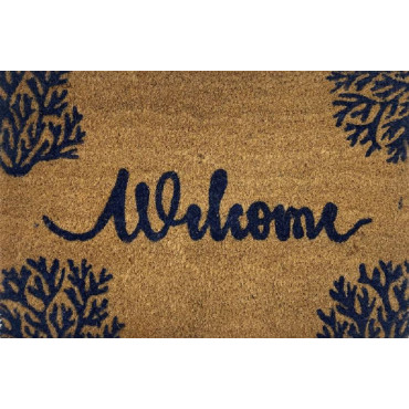 Welcome Ocean Doormat Door Mat 60x40cm