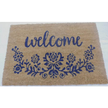 Welcome Decorative Doormat 60x40cm