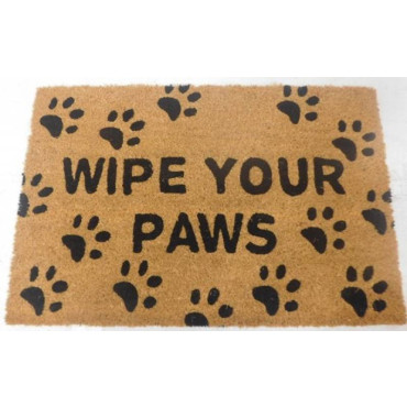 Wipe Your Paws Doormat 60x40cm