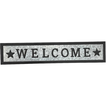 Welcome Wall Art 59x12cm