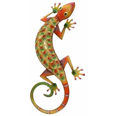 Gecko Wall Art 34x71cm