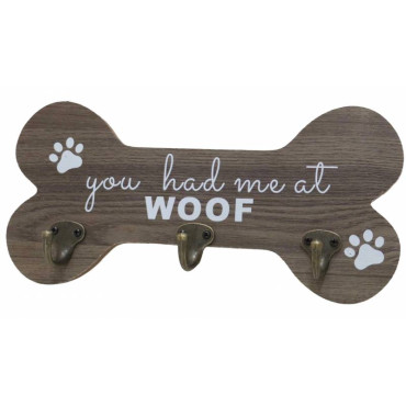 You Had Me At Woof Hook 30x14cm